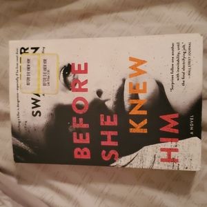 BOOK BEFORE SHE KNEW HIM BY PETER SWANSON
